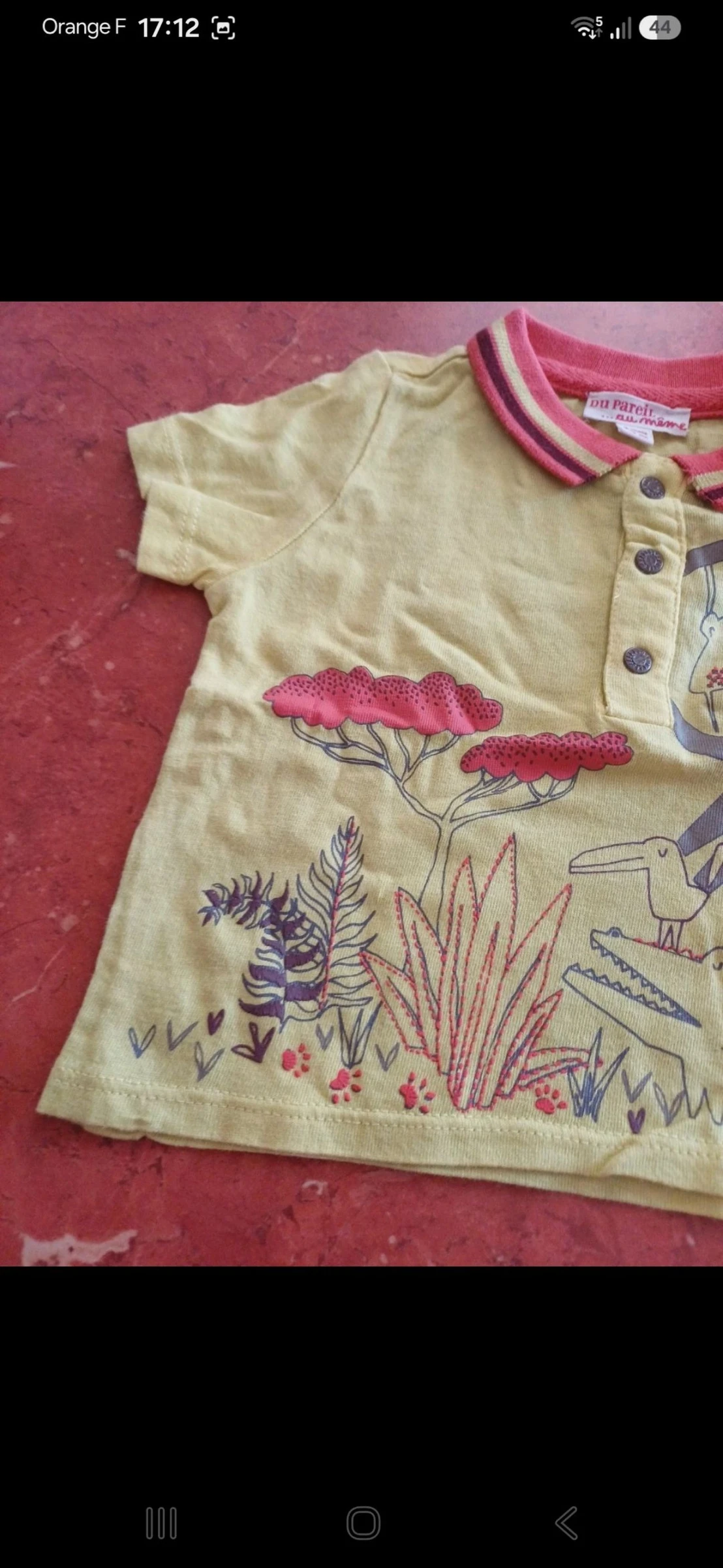 T.shirt bebê tamanho 3 meses – photo 3